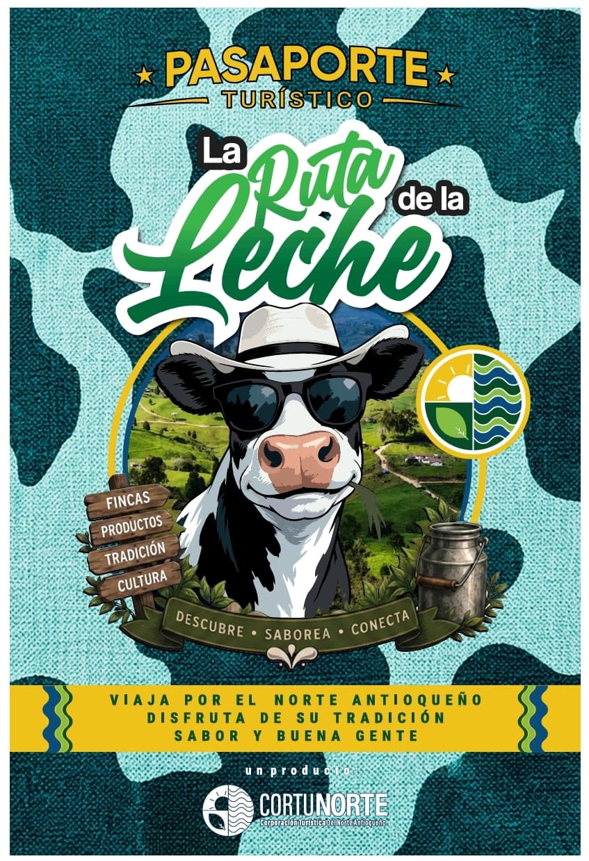 Pasaporte turístico oficial de La Ruta de la Leche